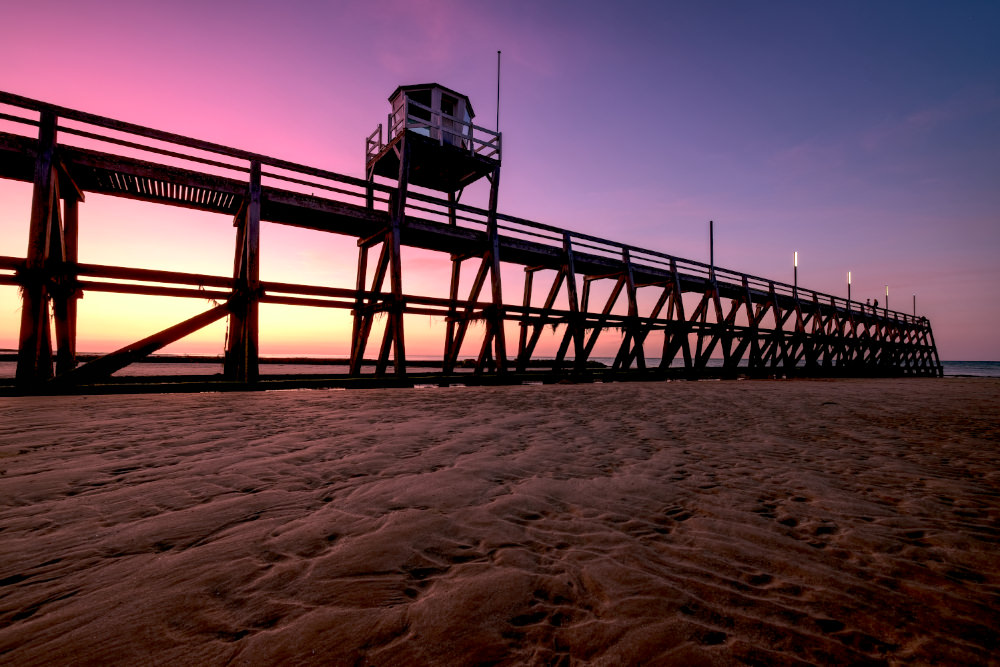 La jetée de Luc-sur-Mer